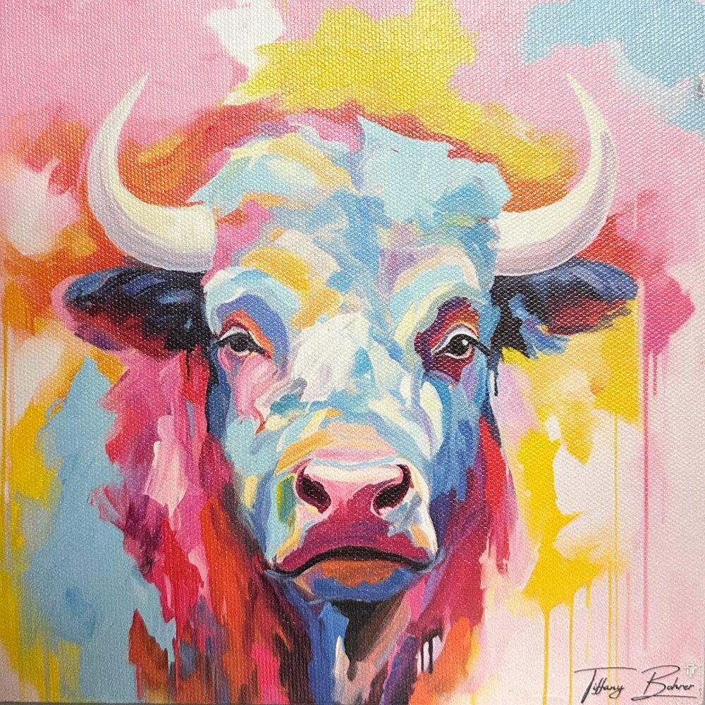 "Headstrong - The Spirit of the Steer" - by Tiffany Bohrer